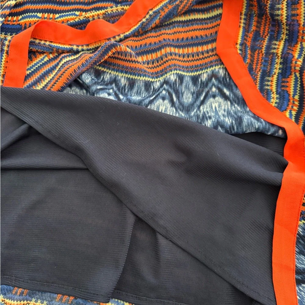 Rare Anthropologie Maeve - Multicolor Strapless Dress - Size Large - Picture 8 of 10